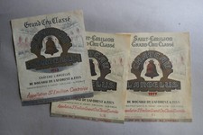 3  grandes étiquettes vin G