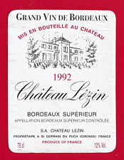 90 114 Etiquette BORDEAUX