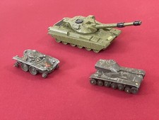 Chars Militaires Miniature DINKY TOYS Chieftain Tank Char AMX EBR Panhard