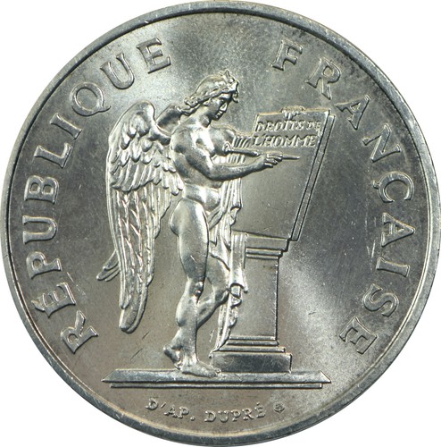 France monnaie 100 francs - france,, monnaie,