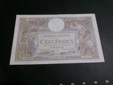 BILLET FRANÇAIS - 100 Francs Luc Olivier Merson.Banque de France