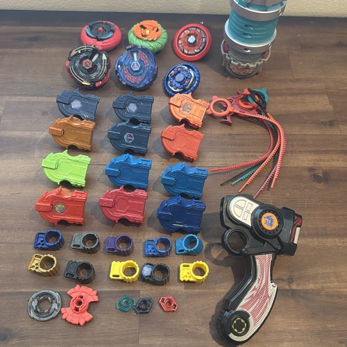 Lot beyblades and - of,