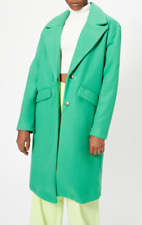 Élégant Manteau Bershka Vert