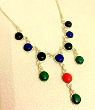 Superbe COLLIER 4 couleurs