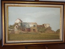 huile sur toile encadrée du peintre Julian TAYLOR