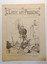 L'Europe Anti Prussienne - 1914