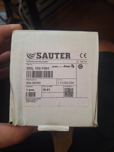 Sauter ddl103f001 pressostat - sauter,