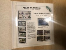 USA 1978 / 1990 America's History United States Stamps American Independance UPU