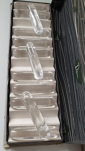 Cristal porte couteaux daum - 12,