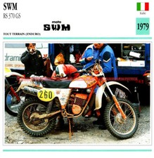 SWM RS 370 GS 1979 : Fiche Moto #001645