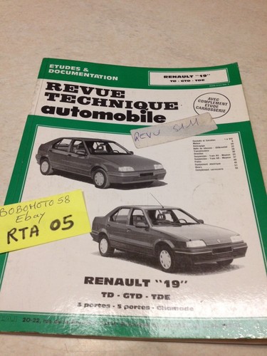 Revue technique automobile - revue,