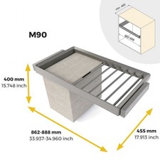 Kit porte-pantalons 7 tringles