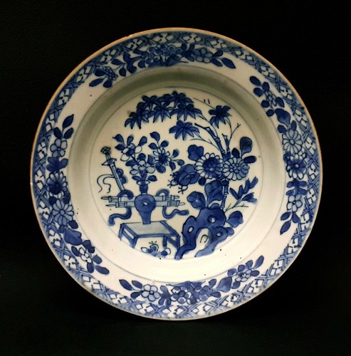 Antique chinese blue and white - antique,
