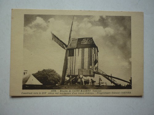 Cpa moulin vent - moulin,