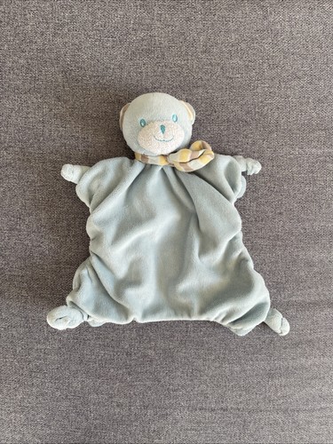 Doudou ours kimbaloo bleu - ours,
