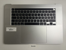Original Topcase Clavier AZERTY + Batterie  MacBook Pro 16" (A2141) 2019 Silver
