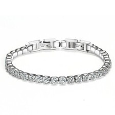Bracelet de zircons en Acier inoxydable pour Femme