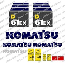 Komatsu D61EX Décalque