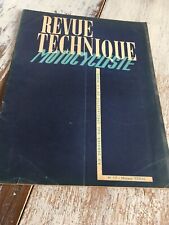 Revue technique motocycliste 17 1949 Moteur Ydral Lardy et moto équipée 