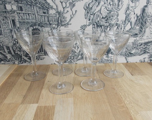Anciens verres pieds de - verres,