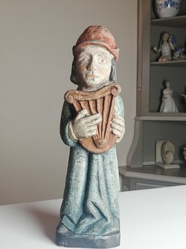 Statuette saint orphée en - de,