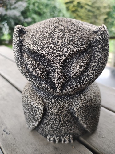 Sculpture hibou chouette - sculpture, hibou/chouette