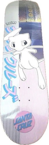 Mew pokémon skateboard deck - skateboard,