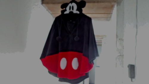 Cape poncho adulte mickey - poncho,