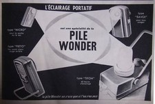PUBLICITÉ 1960 L'ECLAIRAGE