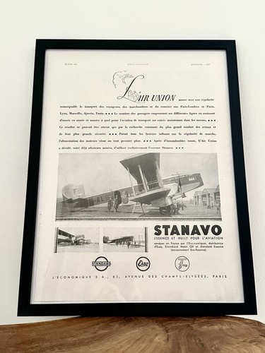 Affiche ancienne 1931 - , stanavo