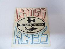 AUTOCOLLANT / STICKER - CFM56 / RE-ENGINING / KC-135 / AERONAUTIQUE/ AERONAUTICS