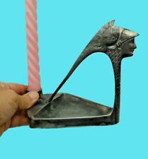 Rare bougeoir à main art