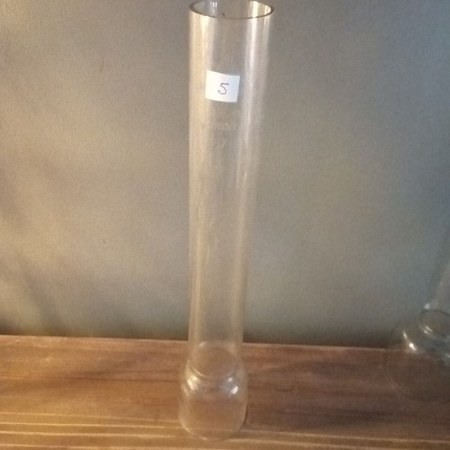 Tube lampe pétrole cristal - ,