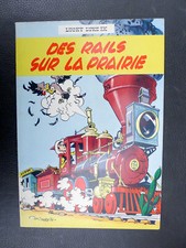 MORRIS Lucky Luke Des rails sur la prairie éd 1964 dos jaune