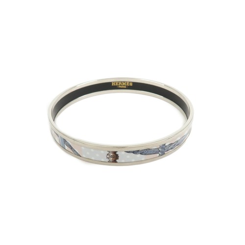 Hermes email plated bangle - hermes,