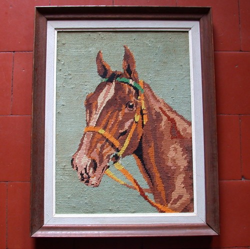 Cheval tableau canevas jument - cheval,