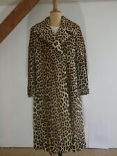 Manteau de fourrure "Léon Vissot" Panthère Vintage Glamour Chic