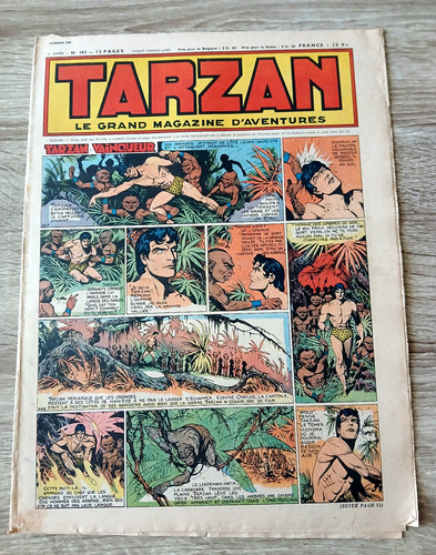 Magazine tarzan 182 - magazine, n°
