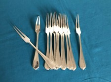 12 fourchette à escargot CHRISTOFLE modèle SPATOURS métal argenté 15,5cm Couvert