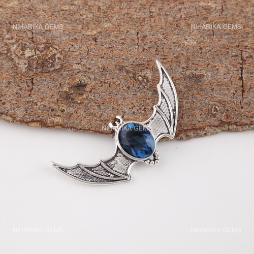 Pendentif fait main sertis - pendentif,