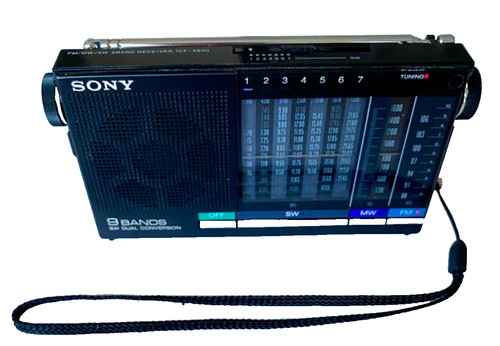 Sony recepteur mondial - -, icf