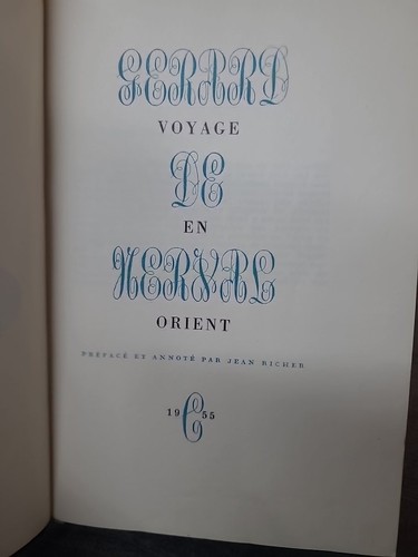 Voyage orient gérard de - en, d'gérard