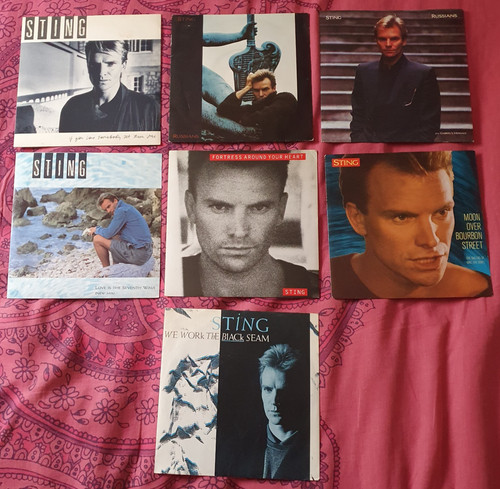 Sting lot 7 disques - -,