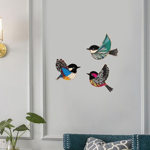 3pcs bois oiseaux - 3pcs,