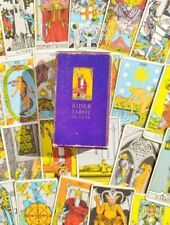 Tarot Rider Waite Smith – 78 cartes – Édition 1971 à tranche dorée 