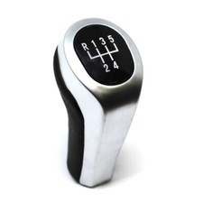 Pommeau De Vitesses 5 Noire Argentée BMW Série 1 Série 3 M3 Série 5 X3