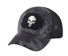 Casquette Militaire Python noire Punisher