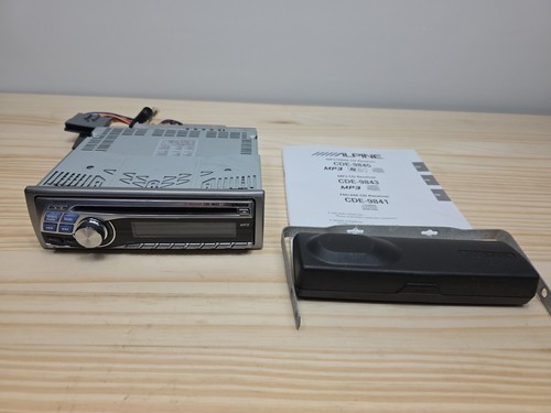 Alpine cde 9843 mp3 - cde-9843,