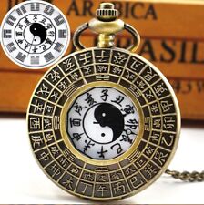 Montre Gousset Le Yin et le Yang Taoïsme Chinois