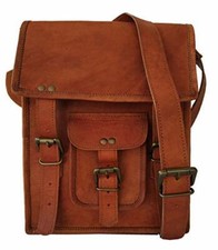 Épais Chèvre Sacoche Cuir